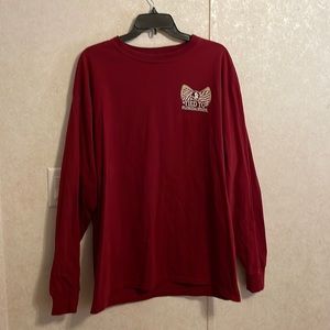 Red Florida State Football Long Sleeve Shirt